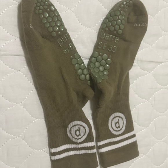 Pure Barre Accessories - Pure Barre Green Grip Socks